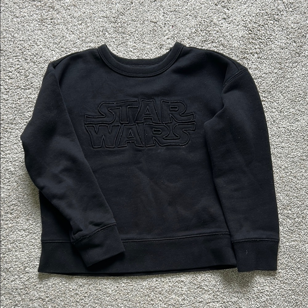 GAP Black Star Wars Kids Sweatshirt